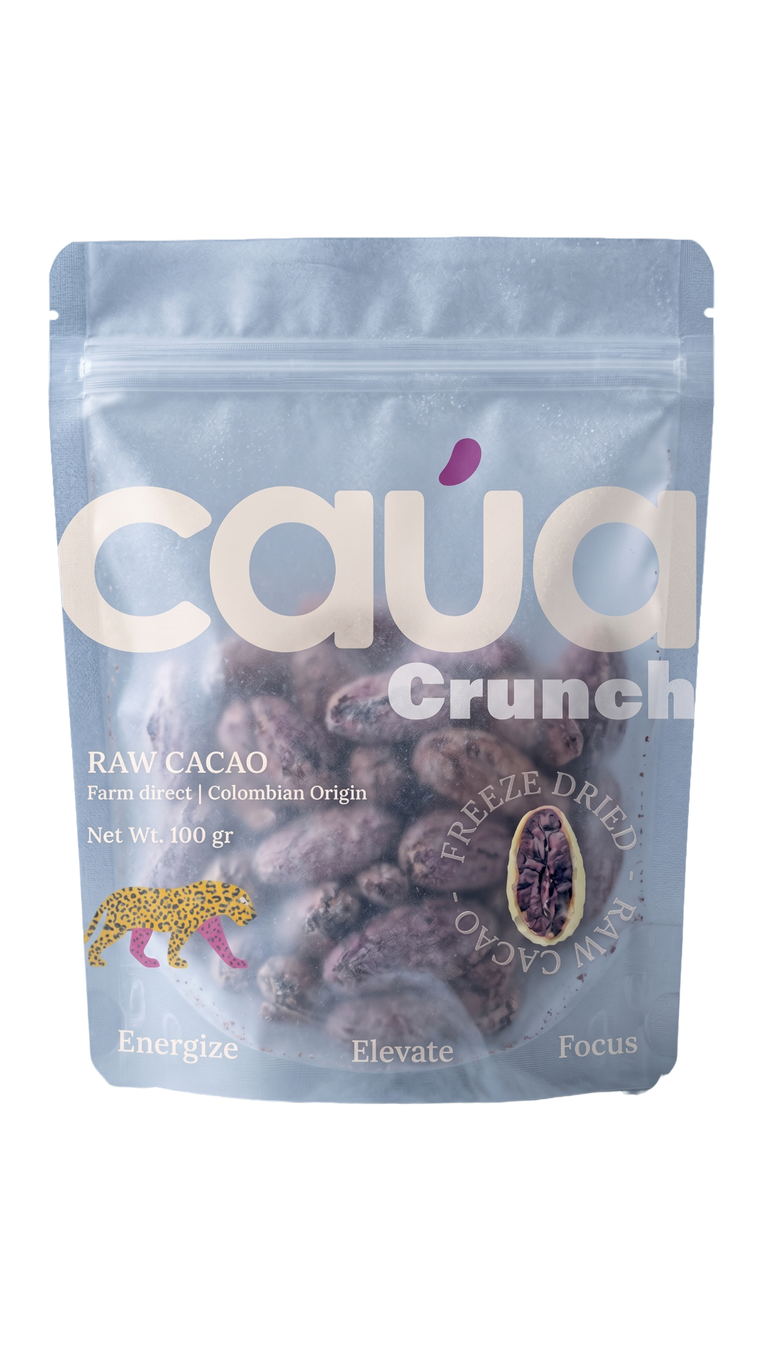 CAUA™ CRUNCH Raw Cacao - Origen Arauca 100gr