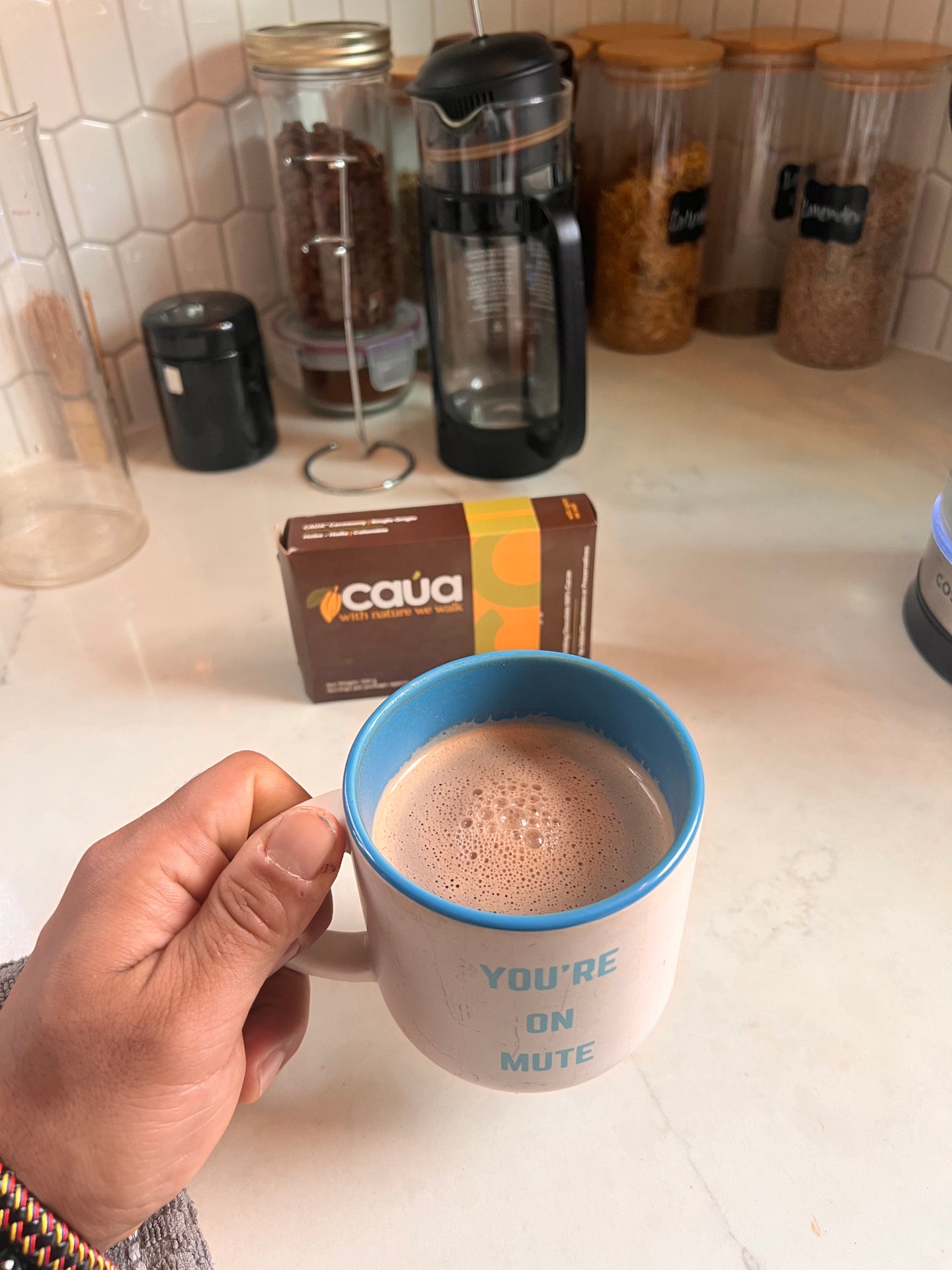 Cacao ceremonial · ritual de la mañana CAÚA